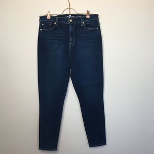 7 For All Mankind Cropped Gwenevere size 32